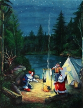 clowns in the wilderness